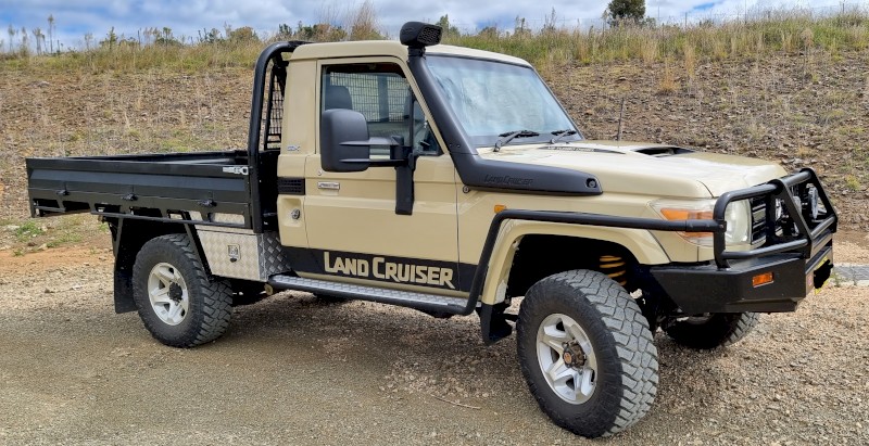 2010 Toyota Landcruiser GX VDJ79R MY10 Ute