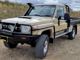 2010 Toyota Landcruiser GX VDJ79R MY10 Ute