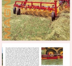 Sitrex Magnum MK16 Hay Rake