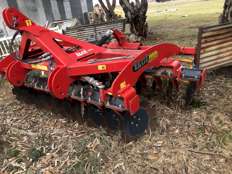 Aragon 3Mt Disc Tiller with SKF hubs Complete 3Mt Cage Roller series 2