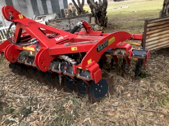 Aragon 3Mt Disc Tiller with SKF hubs Complete 3Mt Cage Roller series 2