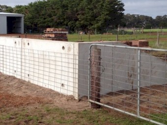 Truck loading ramp 1200mm high x 4800mm wide