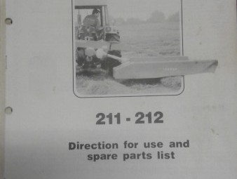 Taarup 212 Disc Hay Mower