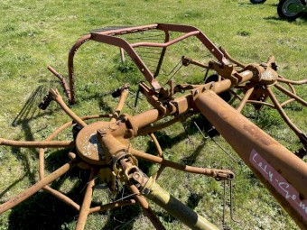 Lely twin Tedder rake 