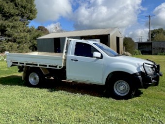 2017 Isuzu D-Max 4WD Single Cab Ute