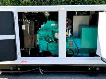 Kusing 62.5KVA Cummins/Stamford Silenced Diesel Generator 415V + ATS