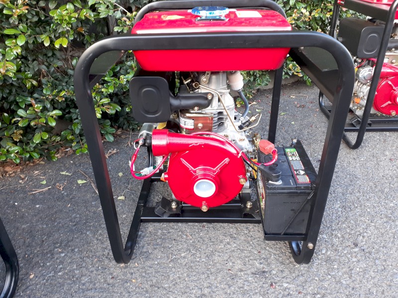 Kusing 2 Inch Diesel High Pressure Pump Electric Start 12L tank