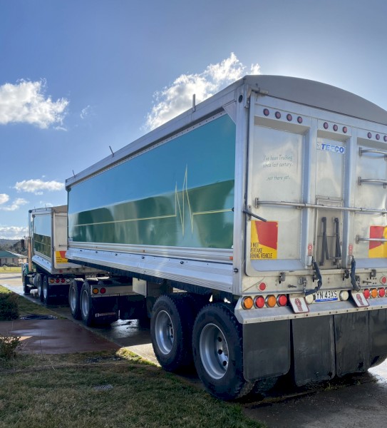 2009 Tefco PBS Quad Dog Chassis tipper