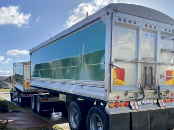 2009 Tefco PBS Quad Dog Chassis tipper