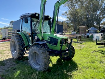 2021 Deutz Fahr Tractor and Loader