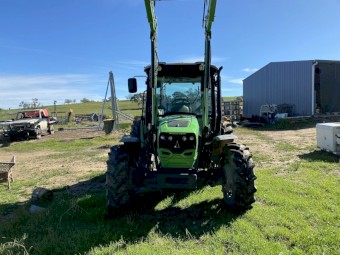2021 Deutz Fahr Tractor and Loader