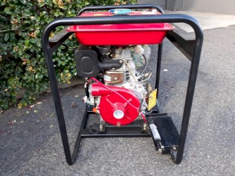 Kusing 1.5” Diesel High-Pressure Cast-Iron Water Pump E-start 12L tank