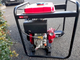 Kusing 1.5” Diesel High-Pressure Cast-Iron Water Pump E-start 12L tank