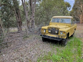 Vintage Landrover 