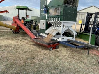 50 tonne Grain Cleaner with Precision Feed