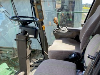 2005 John Deere 9760 STS Header, 936D front and Pick Up Front