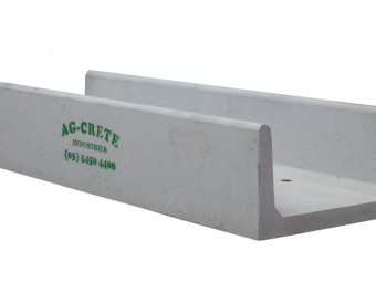 Concrete Feed Troughs 1m wide x 3m long for Cattle Feedlots AG-CRETE
