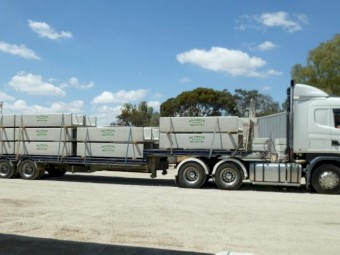 Concrete Feed Troughs 1m wide x 3m long for Cattle Feedlots AG-CRETE