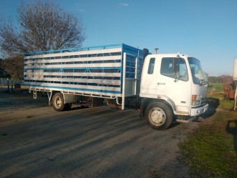 2004 Mitsubishi Fuso Truck and 2 x 1 Stock Crate