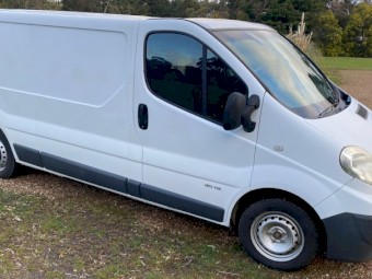 2009 Renault Trafic Refrigerated Auto Turbo Diesel LWB Van