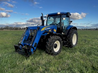 New Holland T6020 Elite 1180hrs Tractor / Loader
