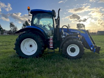 New Holland T6020 Elite 1180hrs Tractor / Loader