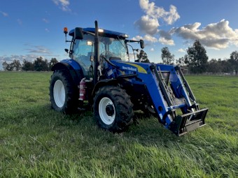 New Holland T6020 Elite 1180hrs Tractor / Loader