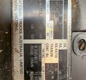 IVECO 1999 TRAY TRUCK  8 METER  WITH RAMPS