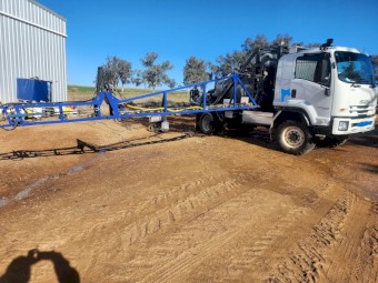 Spray Truck for sale 2019 Isuzu FSS-550 Rego till June 2024 125,000km