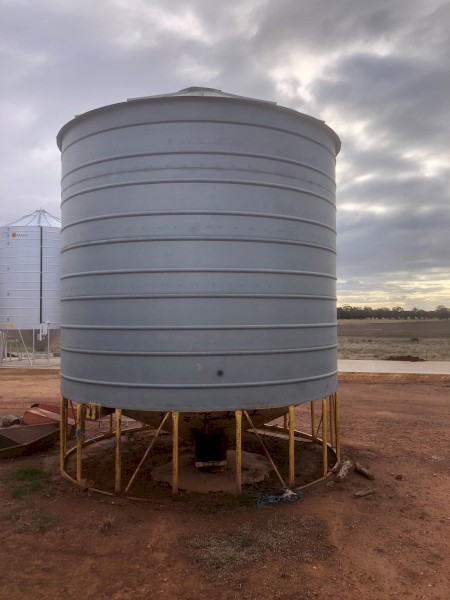 Ackland 50 tonne Silos x 2