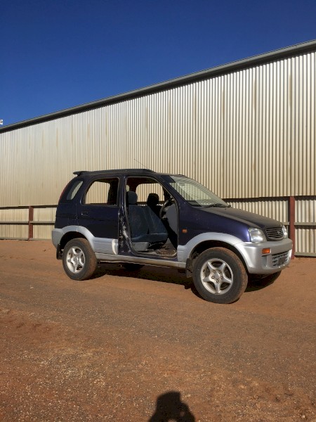 Daihatsu Terios Side By Side.  1999. 1.3Ltr Auto