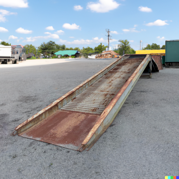 Forklift Loading Ramp