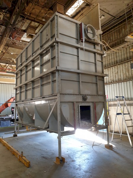 Ribbon Blender on Load Cells