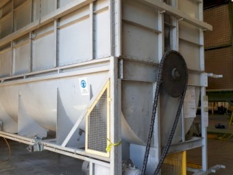 Ribbon Blender on Load Cells