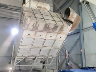 Dust Extractor DCE Vokes Series DLM15 Dalamatic Cased 4 Bank 5 Tier