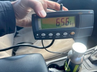 Bromar 50 Bag Split bin Feeder With Scales