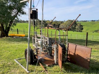 Draffen sheep handler.