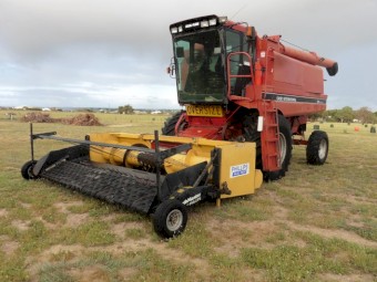 Phillips 8 Belt Swathmaster  Pickup Front