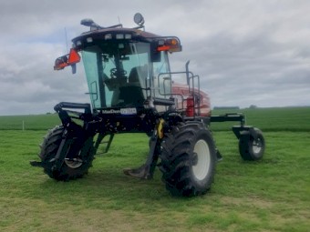 2018 M155 MacDon Windrower Tractor 