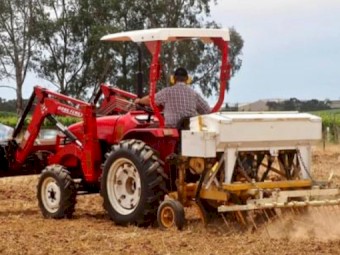 Connor Shea Seeder 10 Tyne Vine Row Seeder