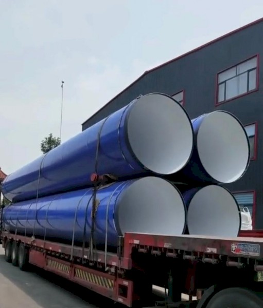 APL 5L Q235 Steel Irrigation Pipes with Amerlock 400 Double Painted