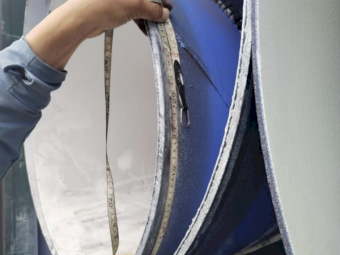 APL 5L Q235 Steel Irrigation Pipes with Amerlock 400 Double Painted