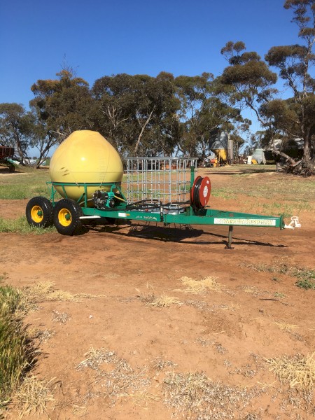 2000L Strong Fire Cart with Operator Platform