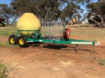 2000L Strong Fire Cart with Operator Platform