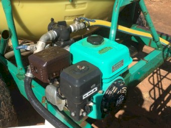 2000L Strong Fire Cart with Operator Platform