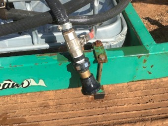 2000L Strong Fire Cart with Operator Platform