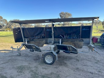 2 Stand Perkinz Crutching Trailer 