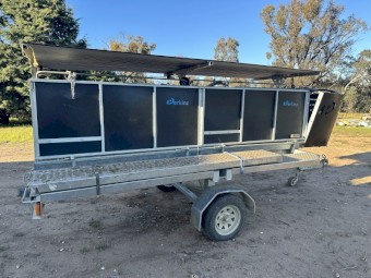 2 Stand Perkinz Crutching Trailer 