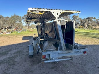 2 Stand Perkinz Crutching Trailer 