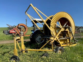 Hard hose Irrigator